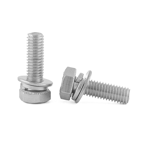 HEX BOLT WITH INSERTED SPW & PLW
