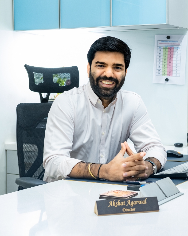 Mr. Akshat Agarwal - Stainless Bolt Industries Pvt Ltd Mr. Akshat Agarwal
